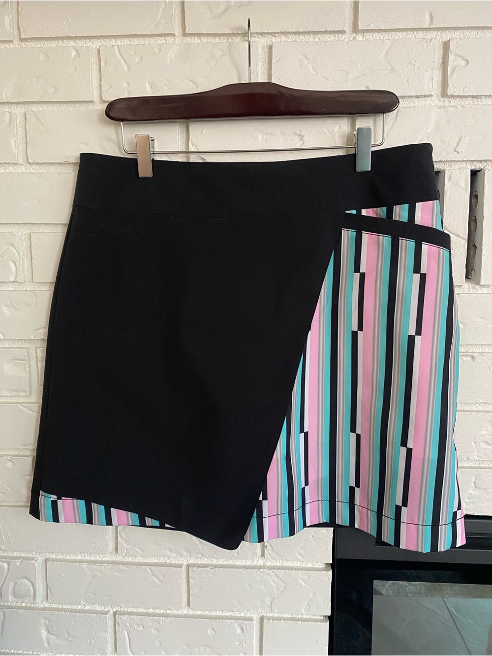 ANNIKA Cutter & Buck Black Skort Golf Tennis High Quality